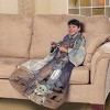Northwest Star Wars: The Mandalorian Comfy Mando Youth Silk Touch Comfy Throw Blanket with Sleeves, 48" x, 48" - 3 of 4