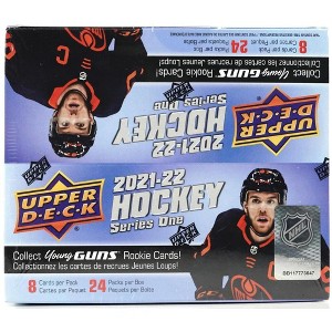 2021-22 Upper Deck Series 1 Hockey Retail 24-Pack Box - 1 of 4