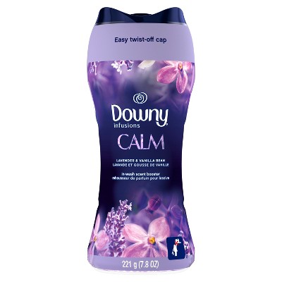 Downy Infusions In-Wash Laundry Scent Booster Beads, CALM, Soothing Lavender and Vanilla Bean, 7.8 oz