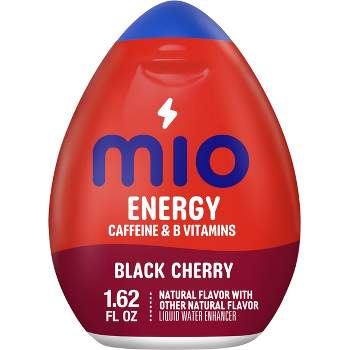 MiO Energy Black Cherry Liquid Water Enhancer - 1.62 fl oz Bottle
