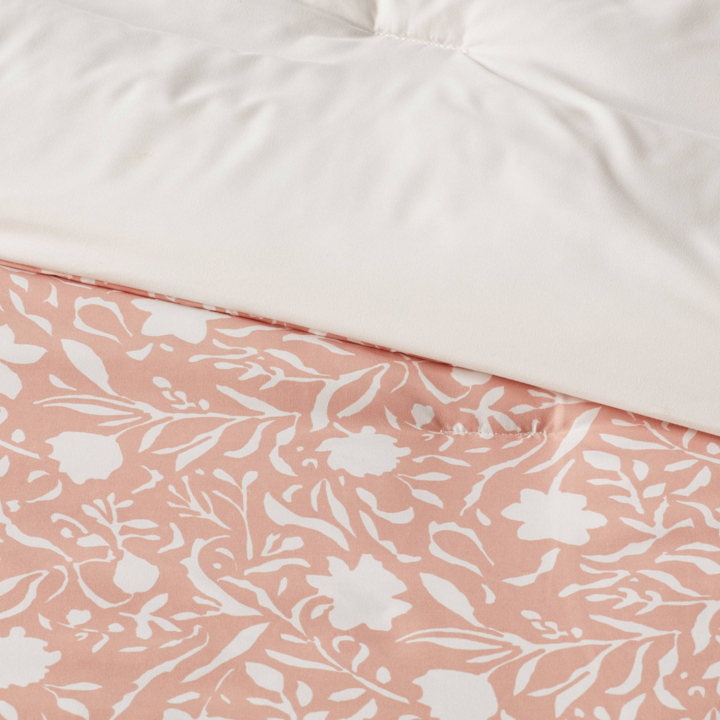 Постельное бельё Threshold 12pc King Floral Boho Comforter & Sheets Set Terracotta Pink, цвет: С принтом — фото 3