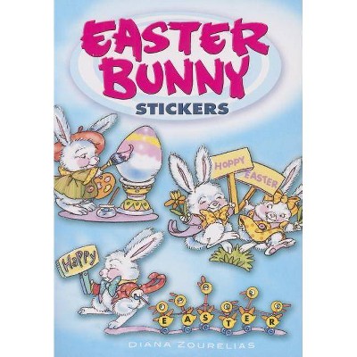 Easter Bunny Stickers - (Dover Little Activity Books Stickers) by  Diana Zourelias (Paperback)