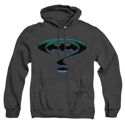 Batman Forever Question Mark Logo Pullover Hoodie