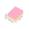Unique Bargains Soft Two-color Mini Block Nail Buffers 50 Pcs - 4 of 4