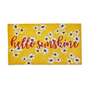 tag Hello Sunshine Pvc Coir Mat - 1 of 1