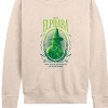 Women's - Wicked - Elphaba Wicked Witch of the West Lightweight French Terry Wide Neck Long Sleeve Shirt - 2 of 4
