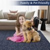 Area Rug Modern 9x12 Modern Abstract Accent Soft Hand Carved Contemporary Floor Carpet Fluffy Texture for Indoor Living Dining Room and Bedroom Area - 4 of 4