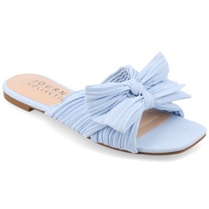Journee Women's Serlina Flat Sandals - 1 of 4