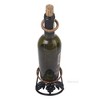 Embellished Wine Holder – Grapevine Design – 11.02 in Rattan Metal Stand By Old Modern Handicrafts - 2 of 4