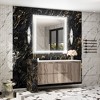 Keonjinn LED Front Light Bathroom Vanity Wall Mirror, Anti-Fog, Dimmable - 2 of 4