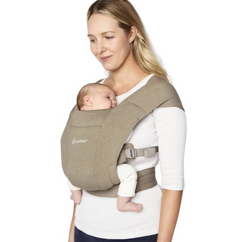 Ergobaby Embrace Cozy Knit Newborn Carrier Olive Target