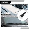 Unique Bargains Universal Car Ice Scraper SUV Snow Frost Remover for Car Truck RV Windscreen Plastic Black 1pc - 4 of 4