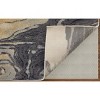 Bleecker Modern Watercolor Gray/Yellow/Ivory Area Rug - 4 of 4