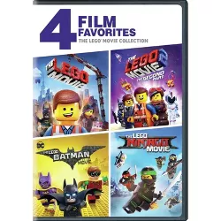 4 Film Favorites: Lego Movie Collection (DVD)(2021)