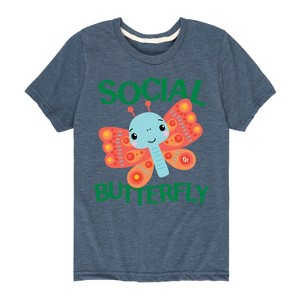 Boys' - Fisher Price - Social Butterfly Short Sleeve Graphic T-Shirt - 1 of 4