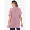 Woman Within Plus Size 7-Day Embroidered Pointelle Tunic - 3 of 4