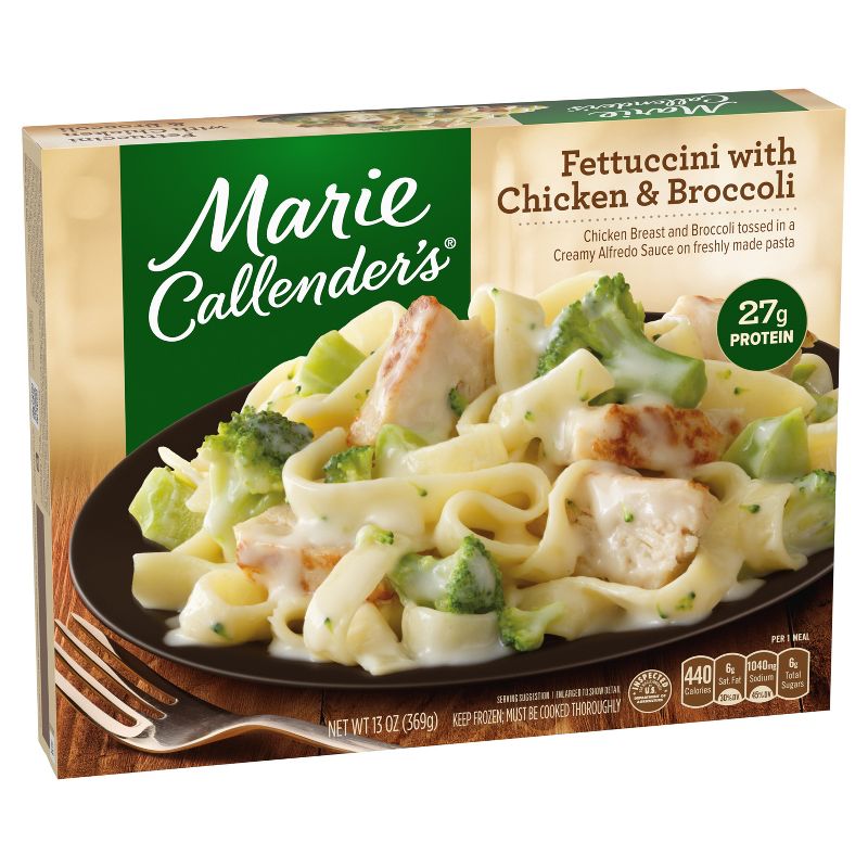 Marie Callender&#39;s Frozen Fettucini with Chicken &#38; Broccoli - 13.1oz, 3 of 5