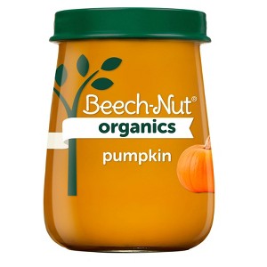 Beech-Nut Organics Pumpkin Baby Food Jar - 4oz - 1 of 4