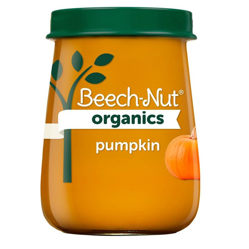 Beech-Nut Organics Pumpkin Baby Food Jar - 4oz, 1 of 12