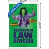 Trends International Marvel She-Hulk: Attorney At Law - Super-Human Law Division Framed Wall Poster Prints - 3 of 4
