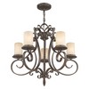 Livex Lighting Millburn Manor 5 - Light Chandelier in  Imperial Bronze - 3 of 4