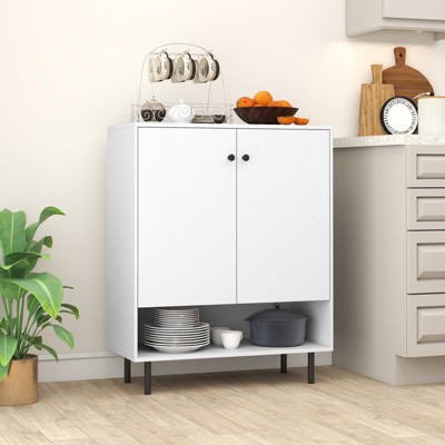Costway Sideboard Buffet Cabinet 2-Door Kitchen Storage Cabinet w/ Adjustable Shelf — фото 2