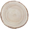 Vintiquewise Barky Natural Wood Slabs Rustic Ornament Slice Tray Table Charger - image 4 of 4