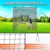 VEVOR Baseball Batting Netting, Professional Softball Baseball Batting Hitting Training Net, Practice Portable Pitching Cage Net, 55FT (NET ONLY) - 4 of 4