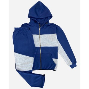 Men’s Stylish Fleece Fashion hoodie Jogging Suit with matching pant - 1 of 4