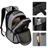 Dickies 19" Laptop Backpack for Men Women Teen, Water Resistant College Computer Bag for School Work, Fits 15.6 Inch Notebook - 3 of 4