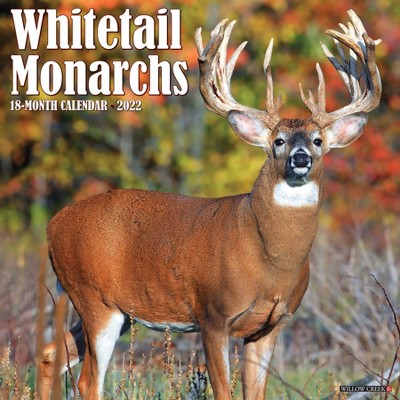 2022 Wall Calendar Whitetail Monarchs - Willow Creek Press