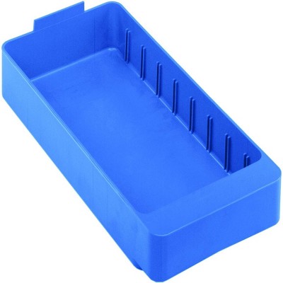 Quantum Storage Systems Super Tuff Euro Drawer, 11-5/8"L X 5-9/16"W X 2-1/8"H, High Impact Polysteryne, Blue, Made In Usa
