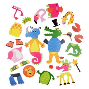 Buddy & Barney: Weird & Wonderful Animals Bath Time Stickers - Age 3+ - 1 of 4