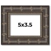 PosterPalooza | 5x3.5 Modern Bamboo Picture Frame, UV Acrylic, 5 Finishes - 2 of 4