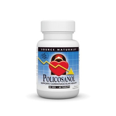 Policosanol 20mg by Source Naturals, Inc.  -  60 Tablet