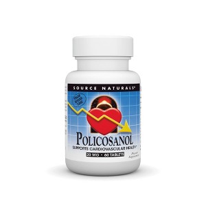 Policosanol 20mg by Source Naturals, Inc.  -  60 Tablet - 1 of 3