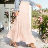 Anna-Kaci Women's Maxi Bohemian Layered Skirt for Casual Looks - 3 of 4