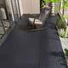 Vynxaria Dark Gray H Shaped DIY Interlocking Tiles for Tile Floors: 44 Pieces, Perfect for Porch, Pool Area, Balcony, Backyard & Courtyard - 2 of 4