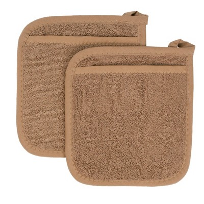 John Ritzenthaler Co. Terry Pocket Mitt Pot Holder, Set of Two