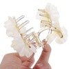 Unique Bargains Women's Butterfly Flower Hair Clips 3.94"x2.56"x2.95" 1 Pc - 3 of 4