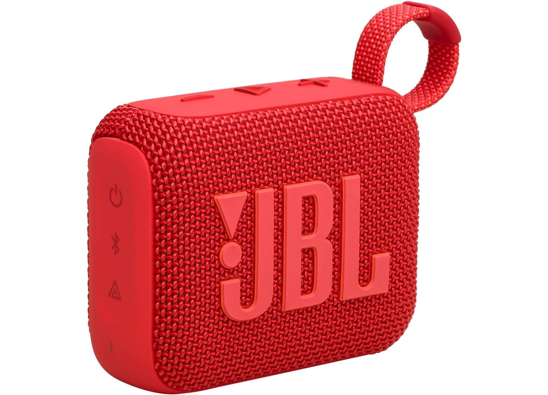 Refurbished: JBL Go 4 Portable Bluetooth Speaker Red - Manufacturer Refurbished