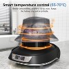 Heynemo Helmet Cap Care Machine, Black Hat Helmet Care Machine with Steam Iron, UV, Ozone 3 Lighting, Restore Cap Shape, Helmet Hat Cleaner, Black - 3 of 4