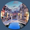 Courtside Market Global Wonders Photography Collection, Ohh Venice Statement Piece Wood Décor - 3 of 4