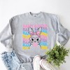 Simply Sage Market Women's Graphic Sweatshirt Groovy Easter Bunny - 3 of 4