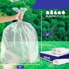 Plasticplace 42 Gallon Contractor Trash Bags, Clear (50 Count) - 3 of 4