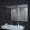 Aluminum Framed Rounded Rectangle Bathroom Wall Mirror,Vanity Mirror - 2 of 4