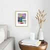 Elena Blanco Patchwork Metal Framed Art Print - Deny Designs - 2 of 4