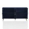 Maliang 59.8 x 15.7 x 31" 4 Door Wooden Cabinet, Lacquered, for Living Room, Entryway, Office - 3 of 4