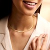 Pure Collection by Ross-Simons Italian 3.5mm 18kt Gold Vermeil Herringbone Necklace - 2 of 4