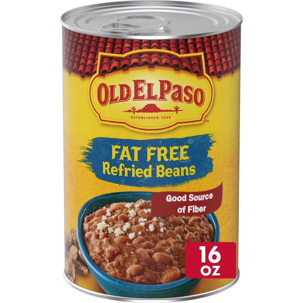 UPC 046000820118 product image for Old El Paso Fat Free Refried Beans - 16oz | upcitemdb.com